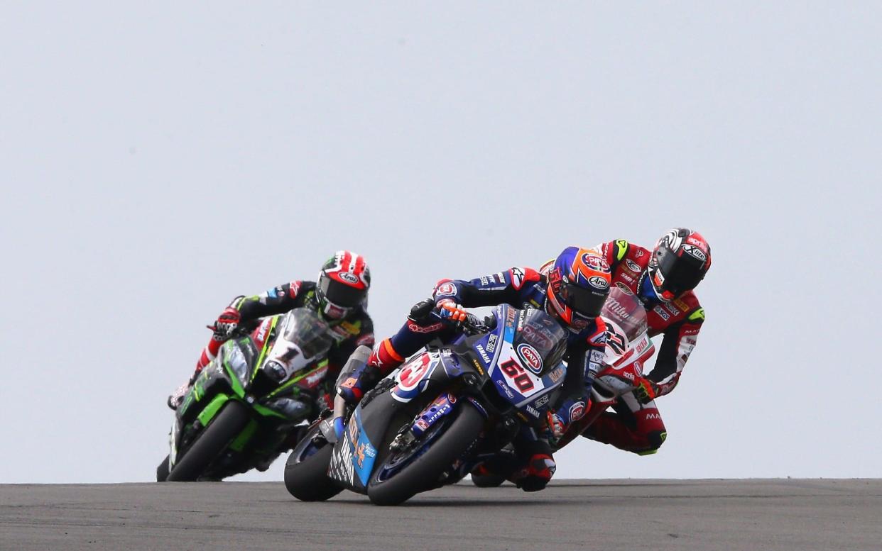 Van der Mark, Savadori and Rea at Donington  - Getty Images Europe