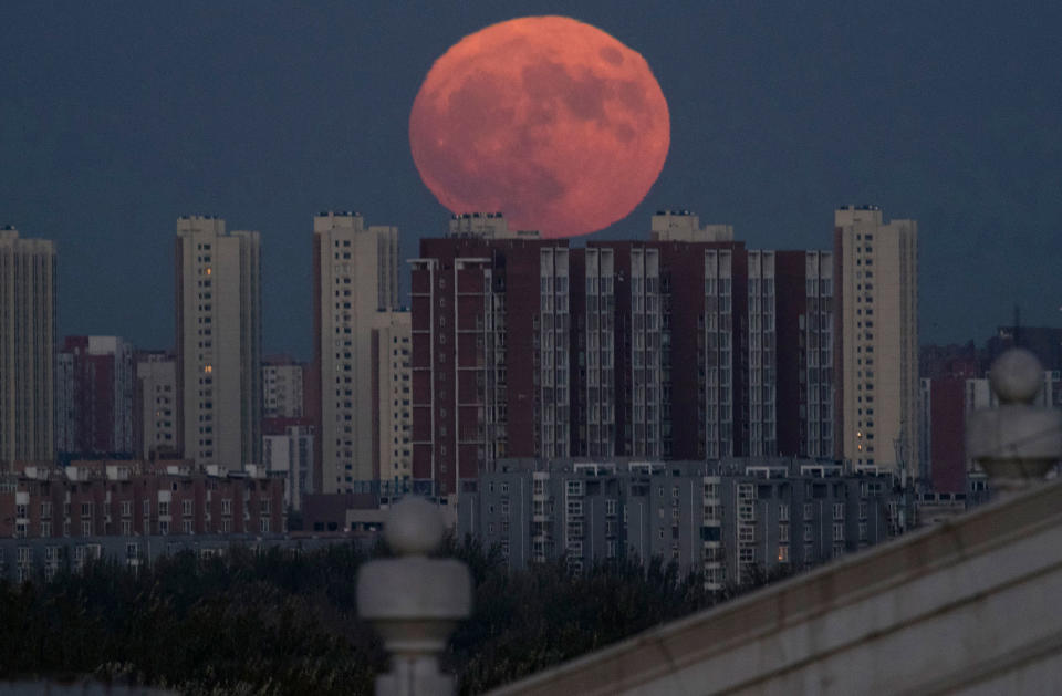 Brightest supermoon in almost 69 years