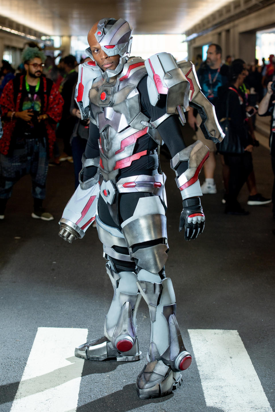 Cyborg from the film "Justice League."