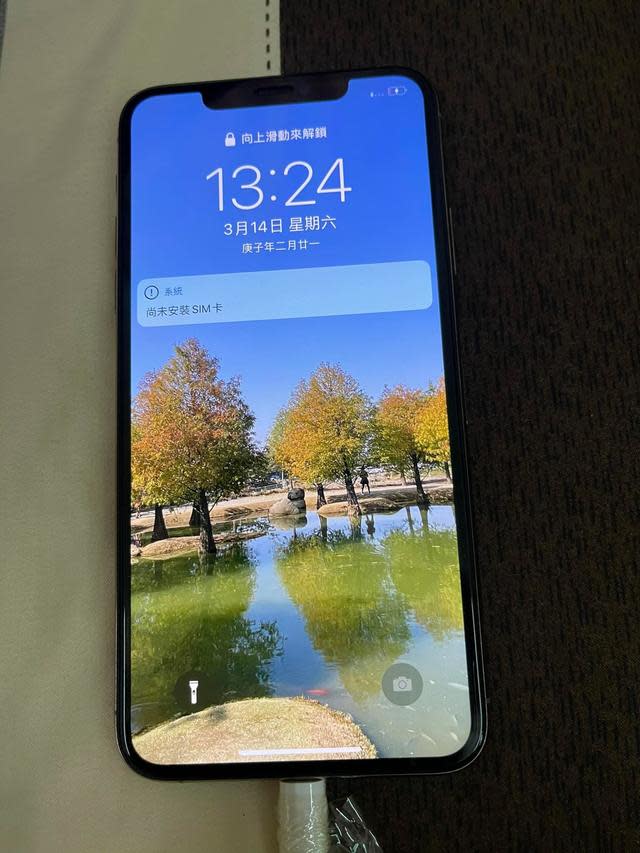 iPhone經測試過後功能全部正常 (翻攝自臉書 / 爆廢1公社)