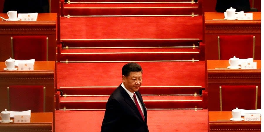 The leader of the People's Republic of China, Xi Jinping