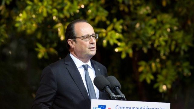 President Hollande says France's response to the attacks will be 'merciless'. Photo: Yahoo News