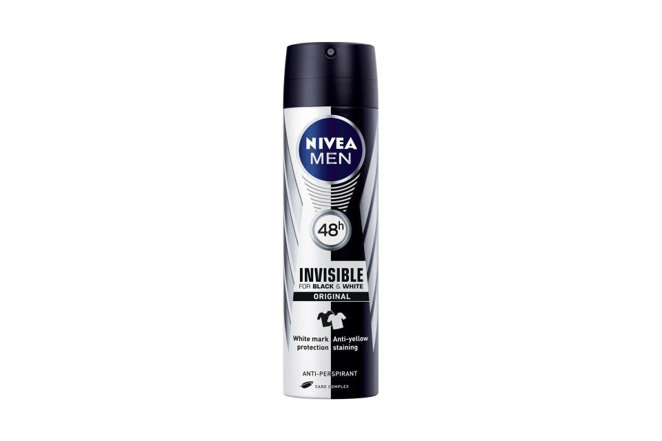 Nivea Men invisible spray antiperspirant and deodorant