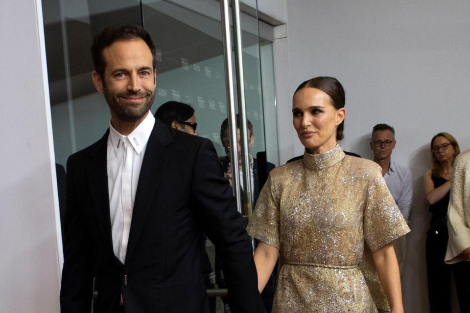 Natalie Portman and Benjamin Millepied have not addressed cheating allegations (AFP via Getty Images)