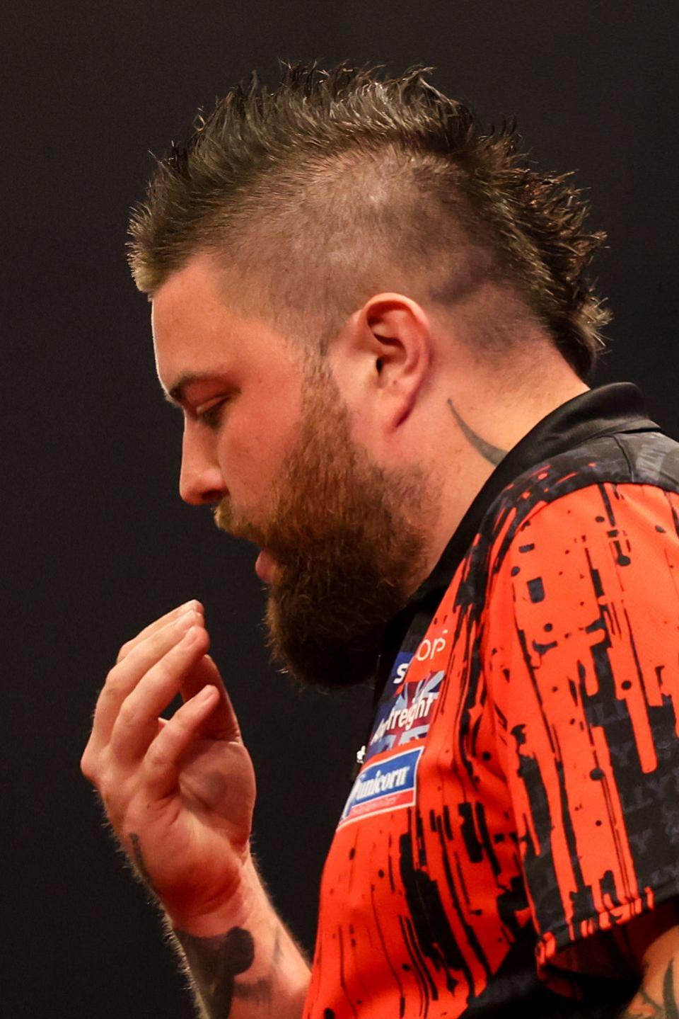 june 2, 2023 new york, ny, usa michael smith during the opening round of the bet365 us masters tournament at the hulu theater at madison square garden in new york, ny mandatory credit ed mulhollandpdc