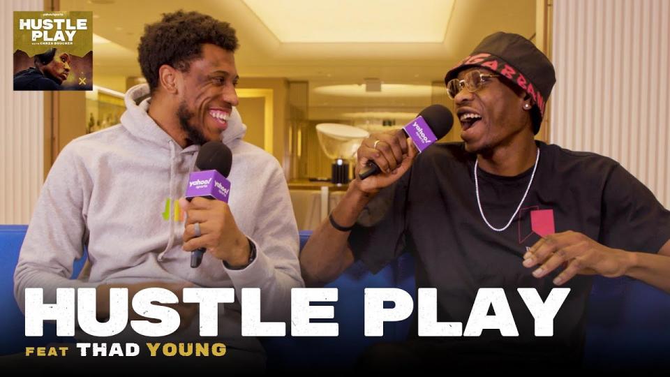 Toronto Raptors' Chris Boucher and Thaddeus Young chop it up on the latest episode of Hustle Play. 