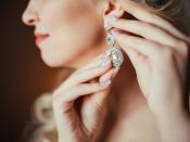 Pinterest has reported a 67 per cent increase year on year in searches for statement accessories, especially earrings. Photo: Getty