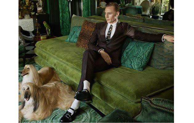 What could these two be talking about? What, you don’t talk to your dog? (Images courtesy of Gucci)