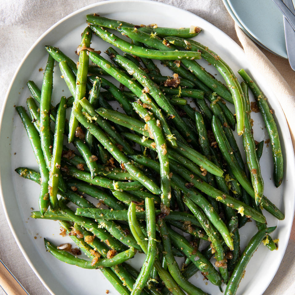 Lemon-Garlic Green Beans