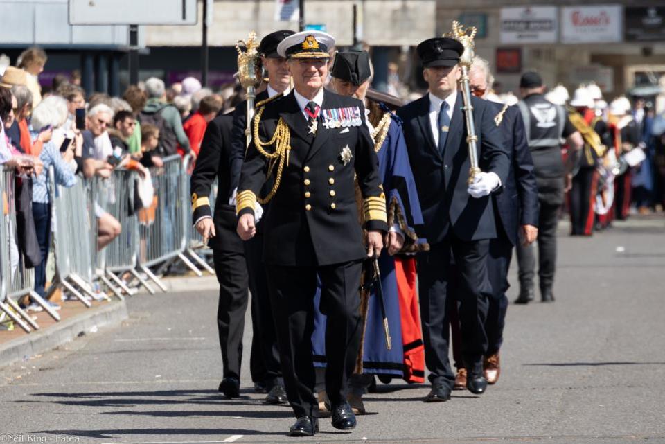 Bournemouth Echo: The parade signified the freedom of Poole