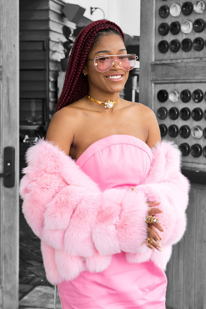 Keke Palmer knows how to tell like it is. (Photo by Emma McIntyre/Getty Images for ShoeDazzle)