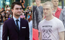 <p>It was skinhead vibes for the Harry Potter star in the white supremacist thriller. </p>