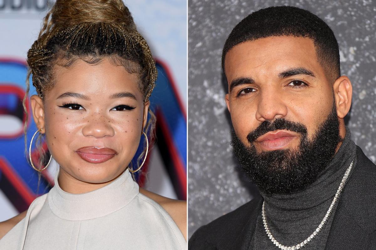 Storm Reid says ‘genius’ Drake sat through Euphoria season 2 reading: ‘He’s really committed’