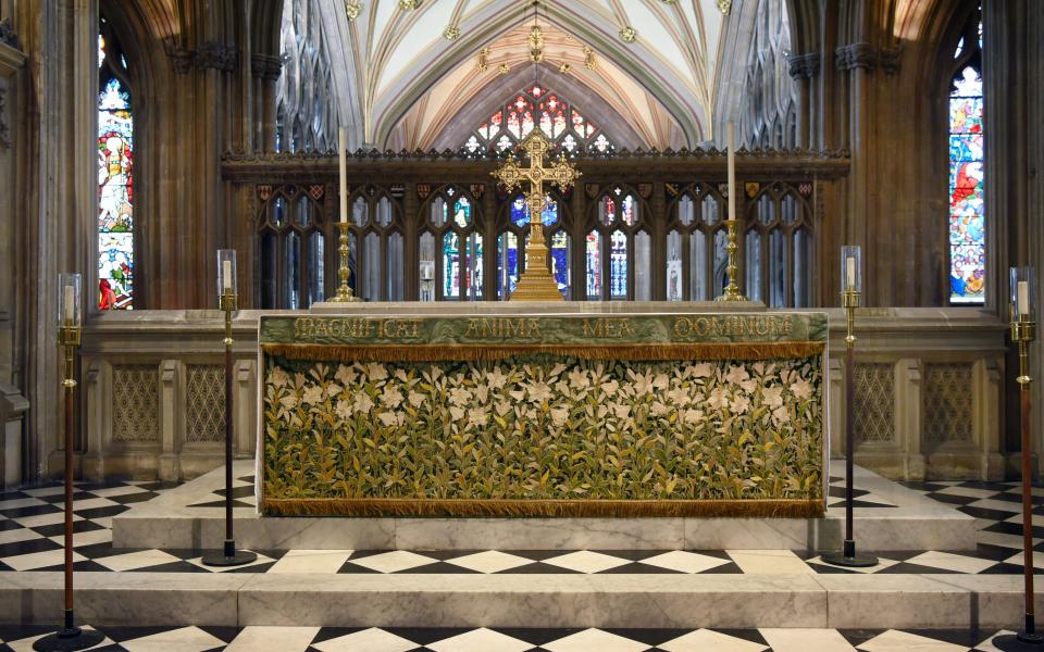 Church row over plan to turn altar into wardrobe as Church of England rules the plan is 'unseemly against the Lord'