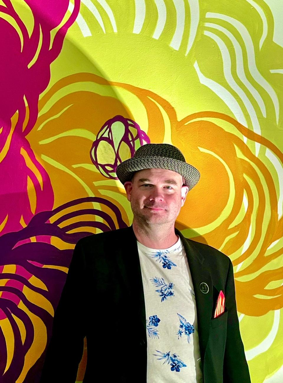 Daniel "Attaboy" Seifert, artist, co-founder of Hi-Frustose Magazine and founder of the Game of Shrooms.