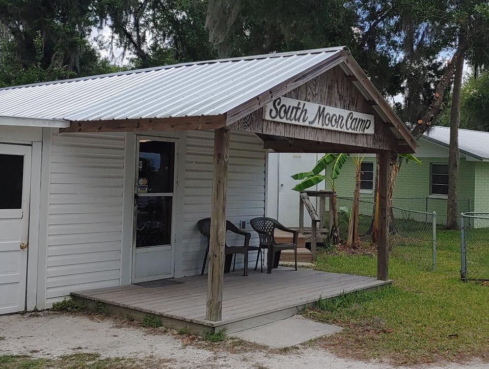 Looks quiet, but South Moon Fish Camp is a hub of panfishing activity certain times of the year.