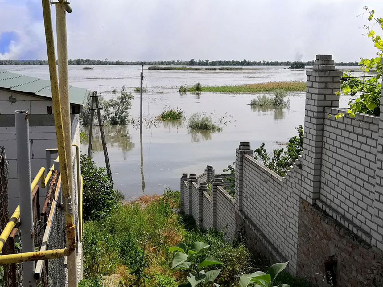Floods in Kherson (AFP/Getty)