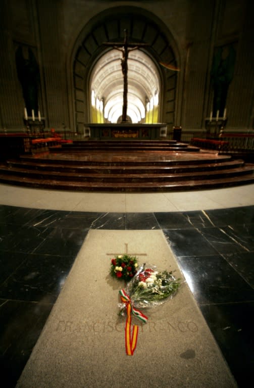 Franco governed Spain with an iron fist from the end of the country's 1936-39 civil war until his death in 1975, when he was buried inside a basilica drilled into the side of a mountain at the Valley of the Fallen