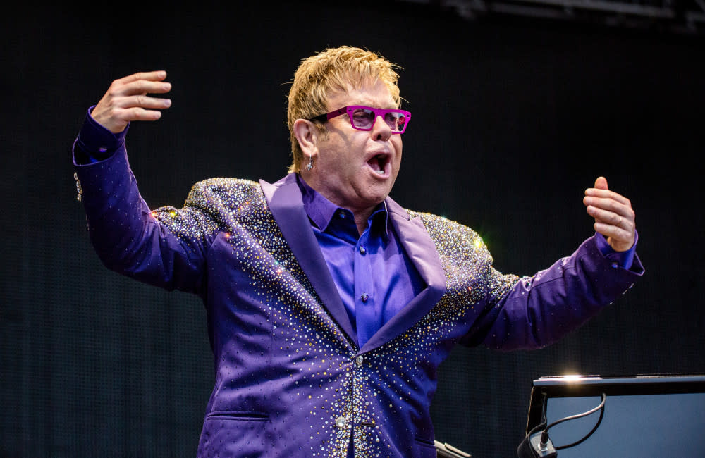 Sir Elton John has tested positive for COVID credit:Bang Showbiz