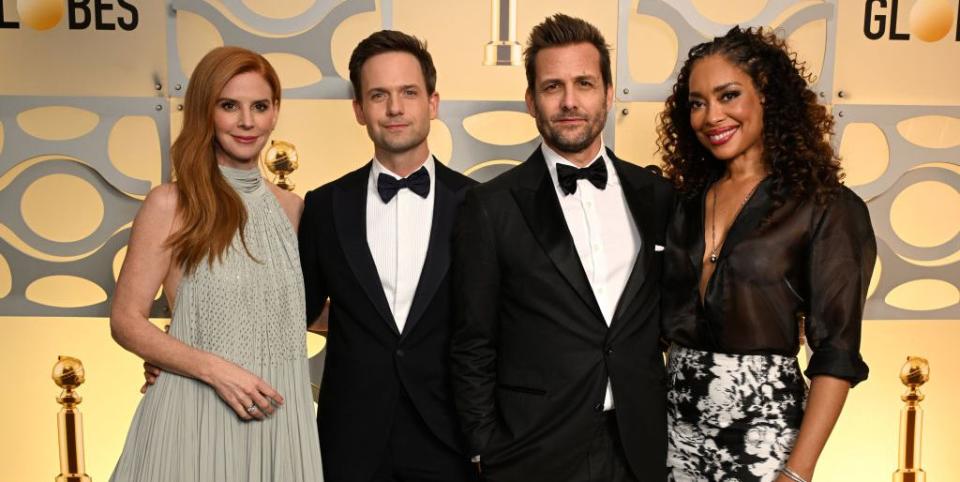 suits cast golden globes