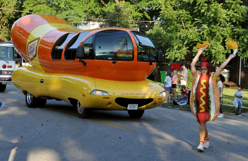 The Oscar Mayer Wienermobile will be in Ashland and Wooster May 13-15.