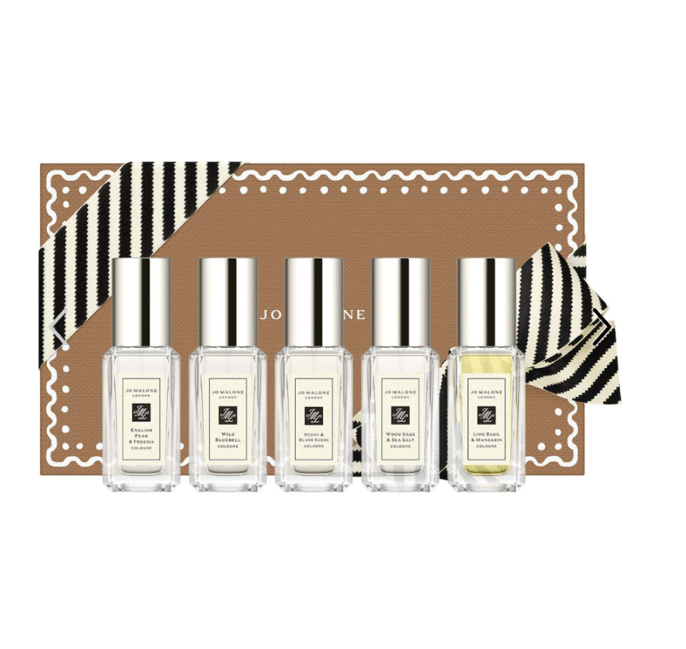 <p><a href="https://go.redirectingat.com?id=74968X1596630&url=https%3A%2F%2Fwww.sephora.com%2Fproduct%2Fholiday-cologne-collection-set-P501349&sref=https%3A%2F%2Fwww.townandcountrymag.com%2Fstyle%2Fbeauty-products%2Fg45704191%2Fbest-perfume-gift-sets%2F" rel="nofollow noopener" target="_blank" data-ylk="slk:Shop Now;elm:context_link;itc:0;sec:content-canvas" class="link ">Shop Now</a></p><p>Jo Malone London Holiday Cologne Collection Set</p><p>sephora.com</p><p>$115.00</p>