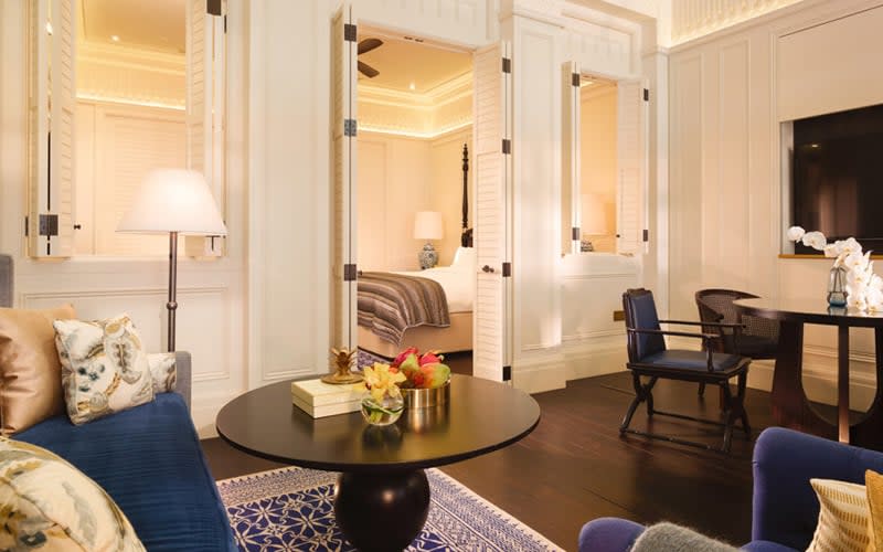 Join a loyalty programme and you might find yourself upgraded at hotels such as Raffles Singapore