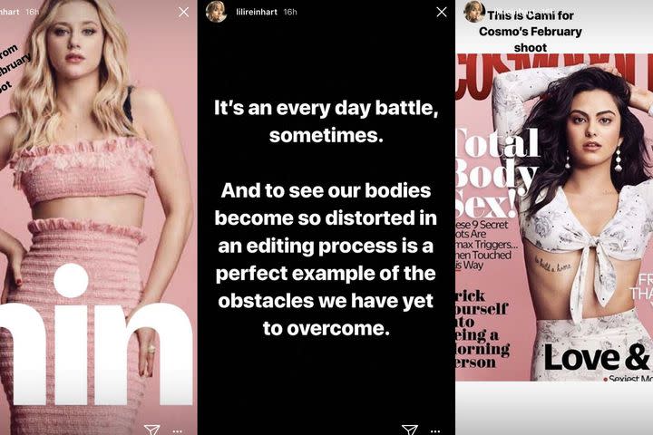 Filipina Bar Girls Fucked - Riverdale's Lili Reinhart calls out 'Cosmopolitan Philippines' for  Photoshopping her waist