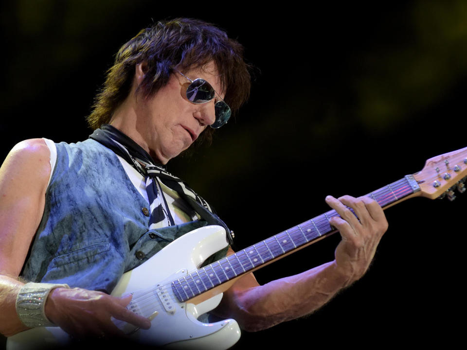 Guitarist Jeff Beck. / Credit: Ed Spinelli for CBS News