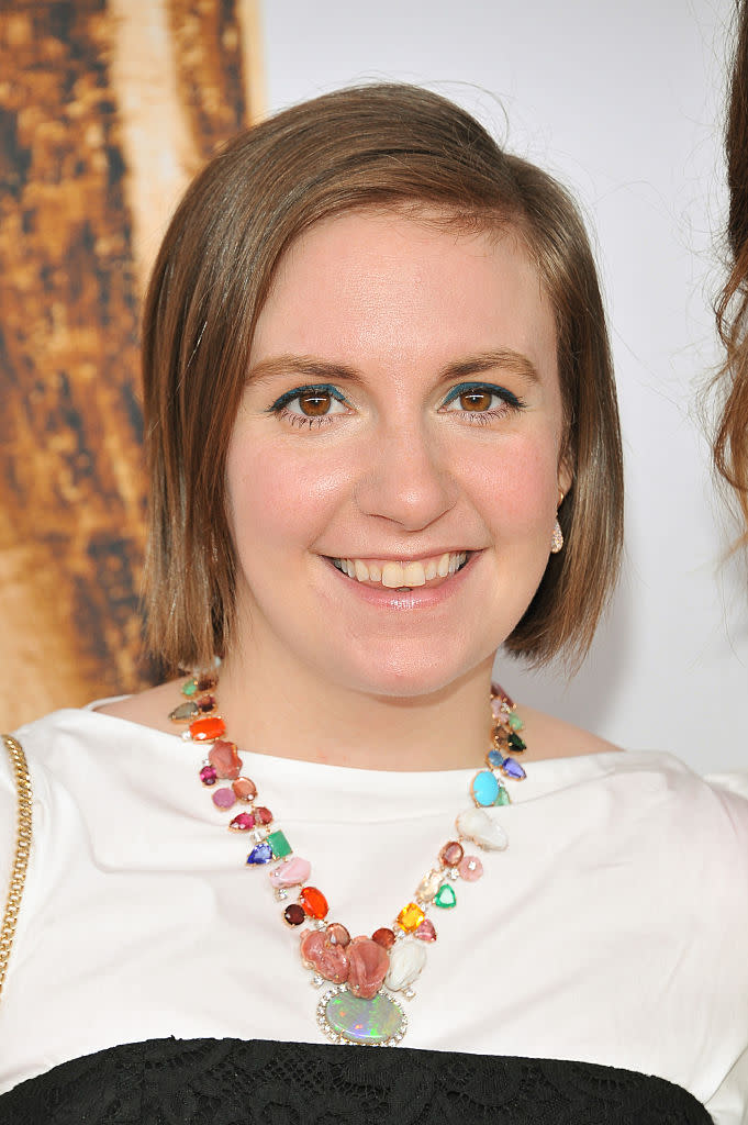 Lena Dunham graciously shut down a comment about her body on Instagram. (Photo: Getty)