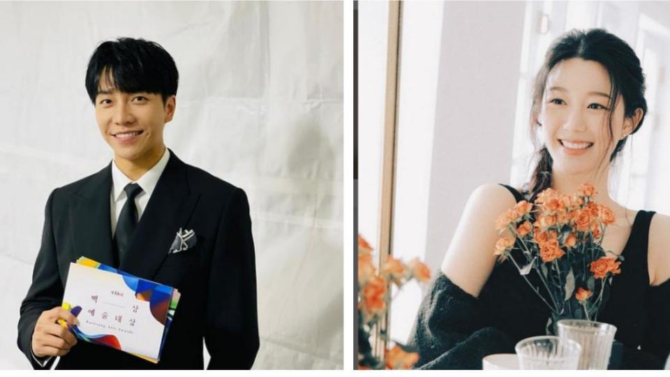 傳李昇基和李多寅婚期將近。（圖／翻攝自@ xx__dain、 leeseunggi.official IG）