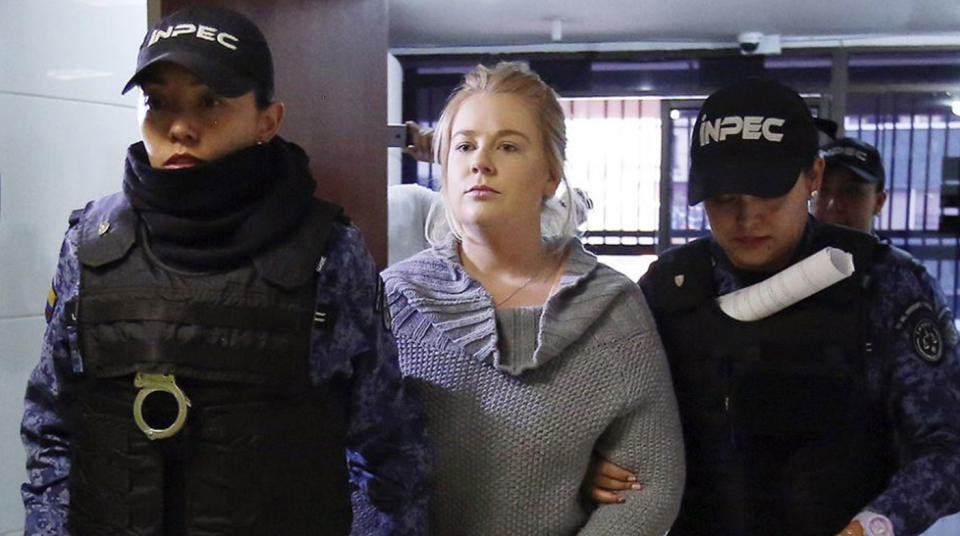 Convicted drug mule Cassie Sainsbury has hinted she has found a new romance in prison. Photo: AAP