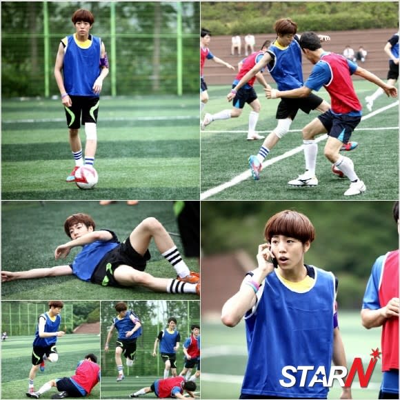 ‘Beautiful Love' Lee Hyun Woo shows great soccer skill