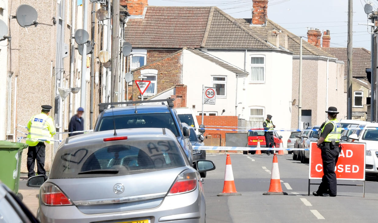 A man has died after an alleged stabbing at Rutland Street, Grimsby, on Saturday. (Reach)