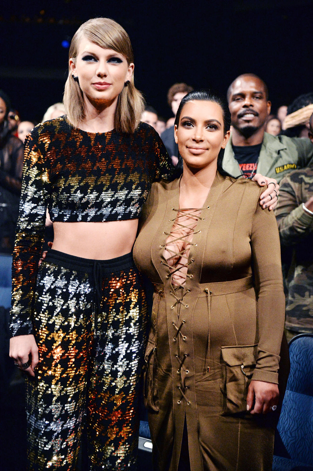 Taylor Swift and Kim Kardashian West