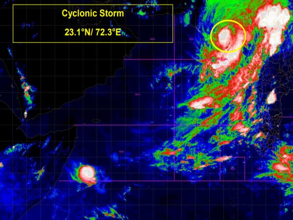 Graphic representation of Cyclone Tauktae (source: IMD)