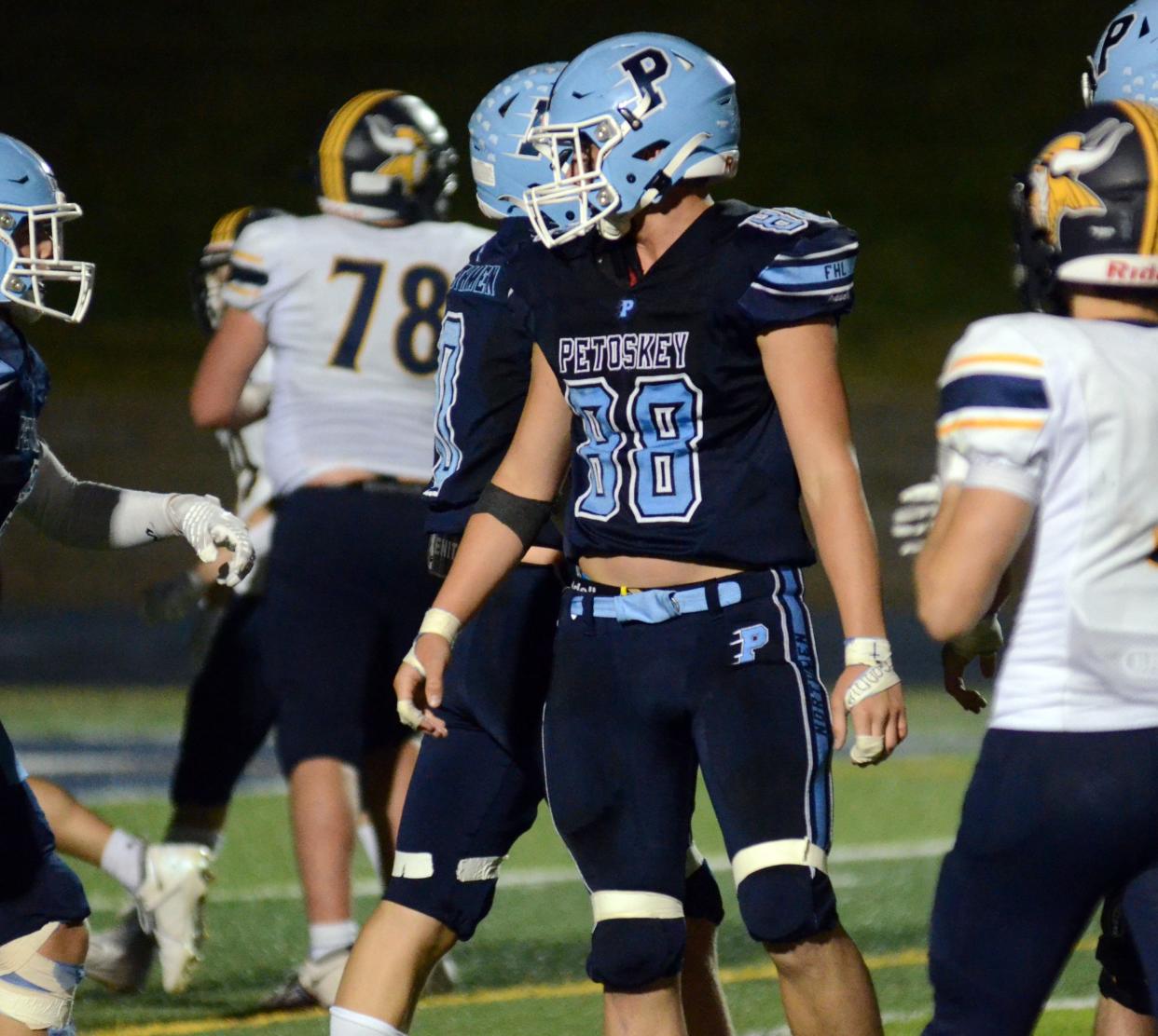 Petoskey senior Luke Matelski capped off his career with All-BNC recognition along the defensive front.
