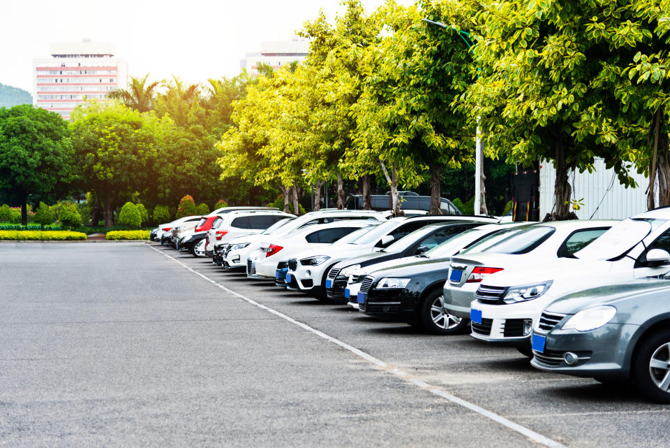 Debes igualmente fijarte lo que hay encima de tu coche aparcado. Si lo dejas debajo de un árbol, la savia y las cacas de los pájaros pueden dañar gravemente la pintura del vehículo. (Foto: Getty Images).