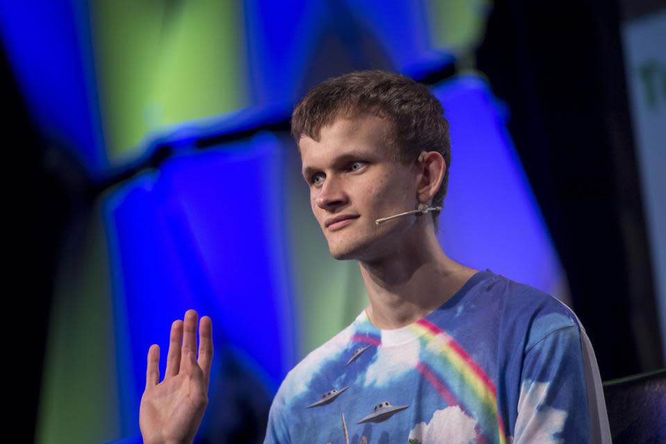 Vitalik Buterin, ethereum, precio de ethereum, bitcoin, precio de bitcoin, criptografía, imagen