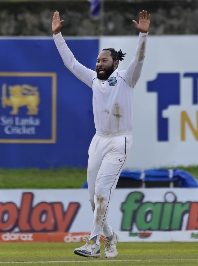 West Indies 69-1 after dismissing Sri Lanka for 204 on Day 2