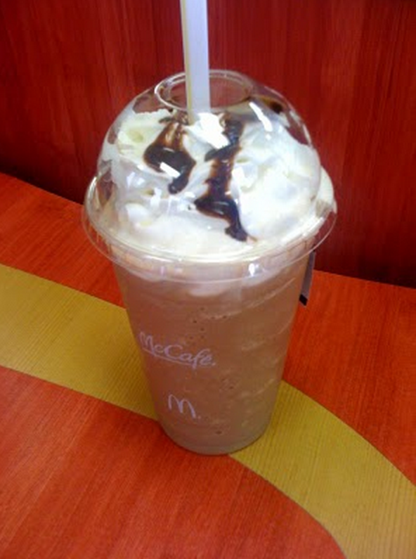 mccafe frappe mcdonald's