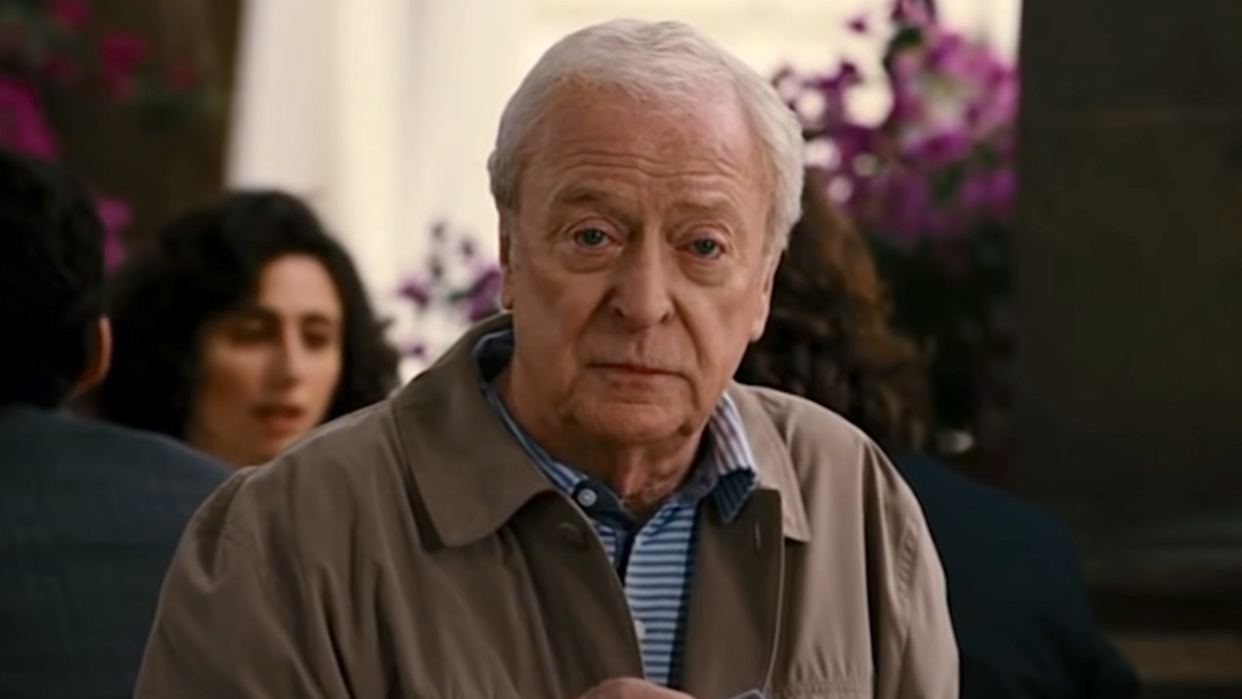  Michael Caine in The Dark Knight Rises. 