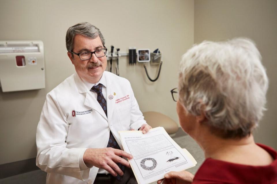 Wexner Medical Center's Dr. Douglas Scharre developed the SAGE test, a self-administered objective measure of cognitive abilities, so patients and providers could identify cognitive impairment at the very earliest stages.