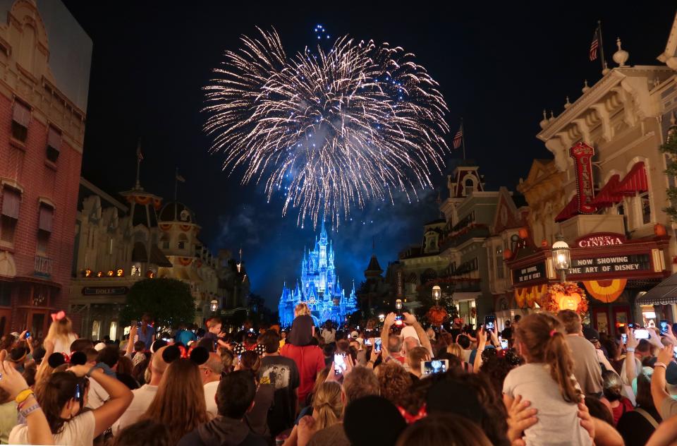 Fireworks at Disney World