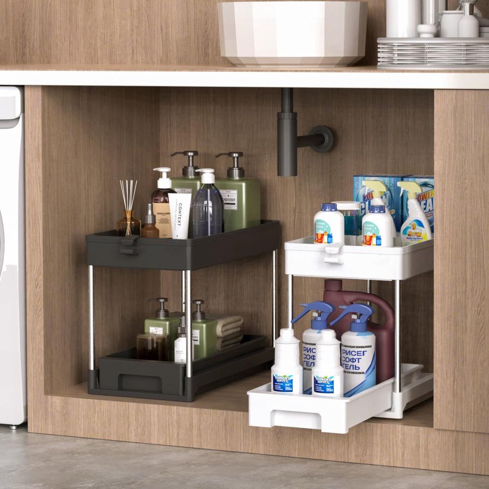 Sliding Cabinet Organizer