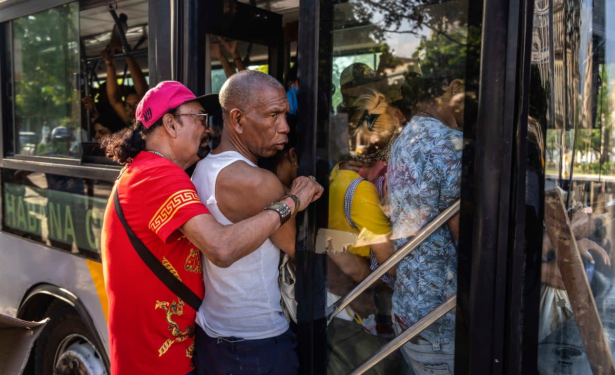 CUBA-TRANSPORTE (AP)