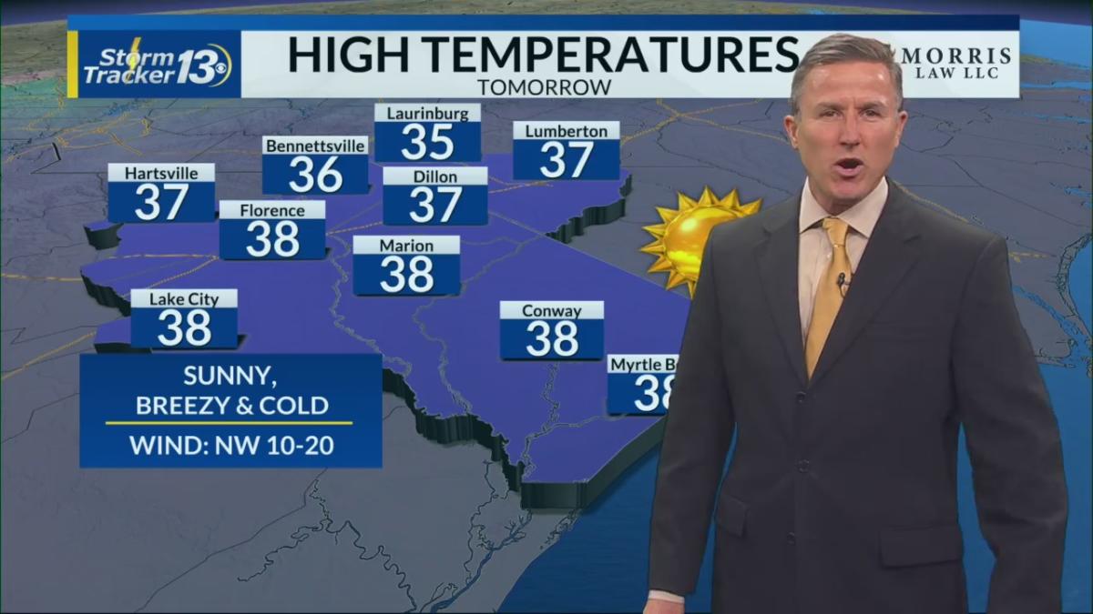 Cold weather returns for the weekend