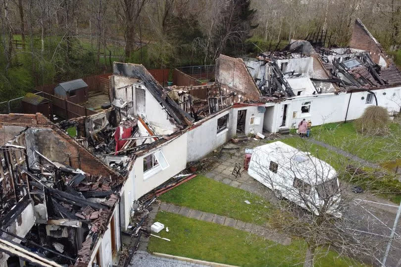 The damage months on from the first fire -Credit:Stuart Vance/ReachPlc