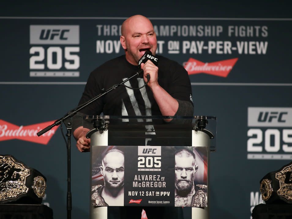 UFC president Dana White