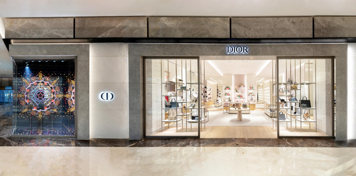 Dior Opens New Boutique In Paris At Champs-Elysees